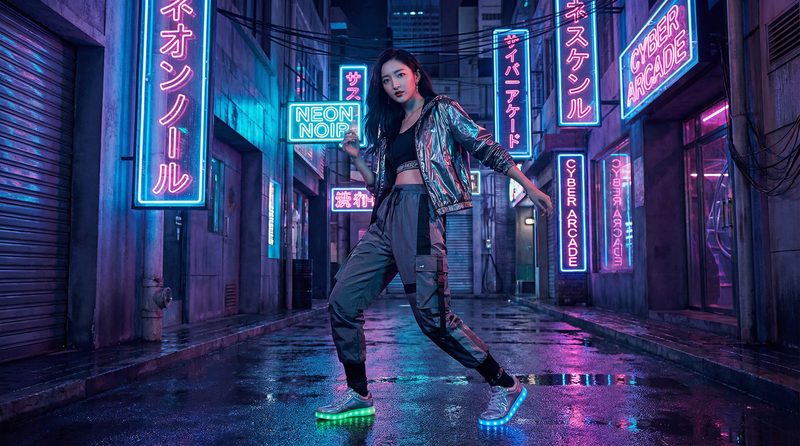 泄密经典镜头-霓虹漫步